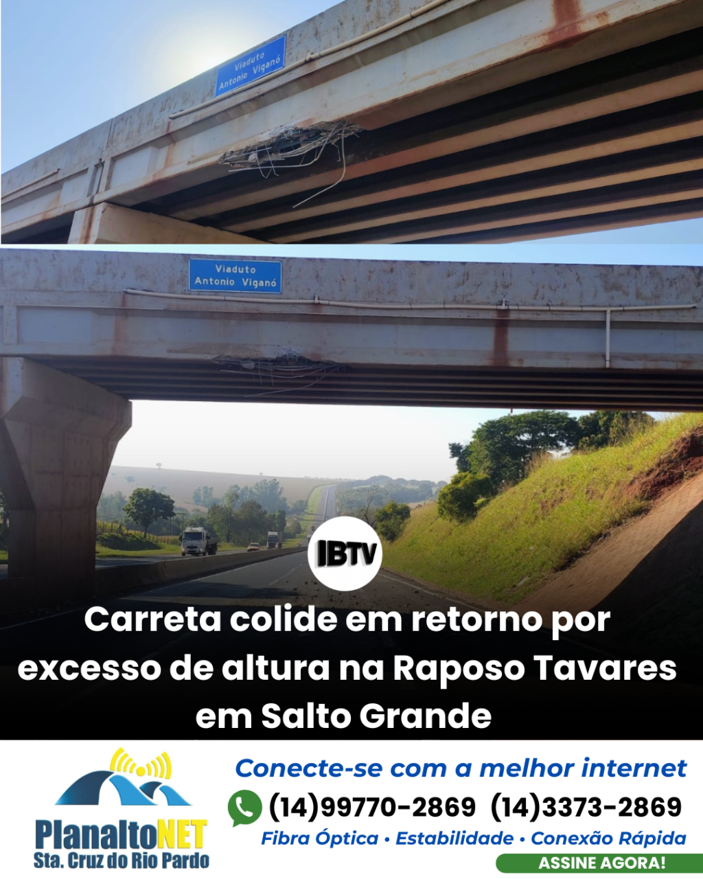 Post de notícia jornalístico preto e vermelho