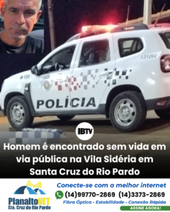 Post de notícia jornalístico preto e vermelho