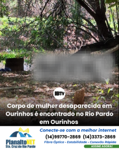 Post de notícia jornalístico preto e vermelho