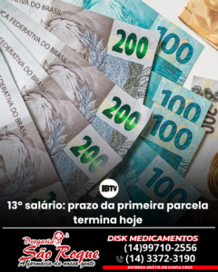 Post de notícia jornalístico preto e vermelho