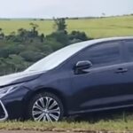 Veículo oficial da Prefeitura de Timburi se envolve em acidente na Rodovia Francisco Viana