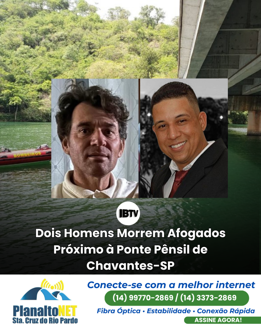 Post de notícia jornalístico preto e vermelho