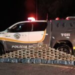Policiamento rodoviário prende traficante com mais de 140 kg de drogas escondidas em carreta na SP-270