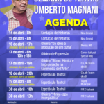 Semana de Teatro Umberto Magnani promove cultura e experiências artísticas em Santa Cruz do Rio Pardo