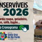 Prefeitura de Santa Cruz realiza coleta de inservíveis