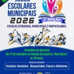 2º JOGOS ESCOLARES MUNICIPAIS 2026: ESPORTE, INTEGRAÇÃO E ALEGRIA MARCAM ABERTURA DA COMPETIÇÃO